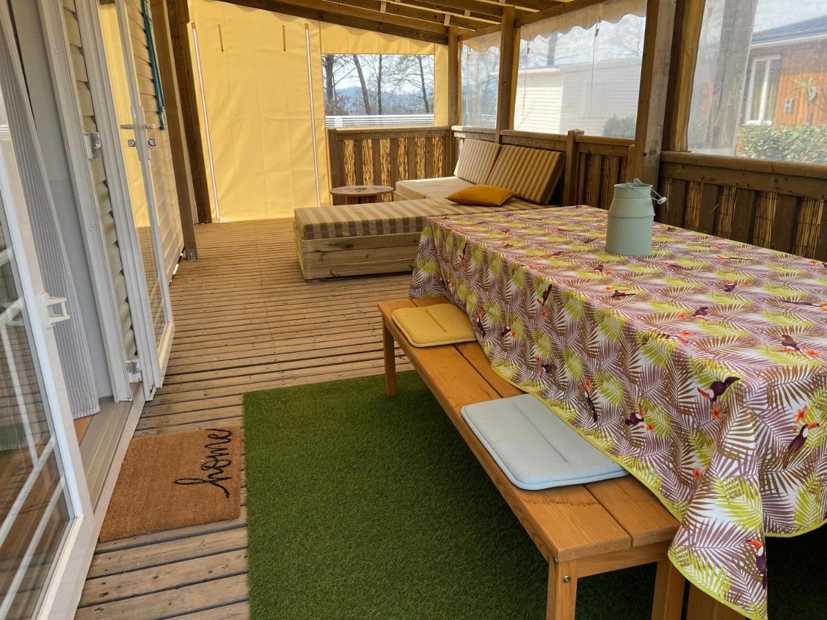 Joli Mobil-Home De Vacances, Ideal Pour Les Familles Rocbaron 外观 照片