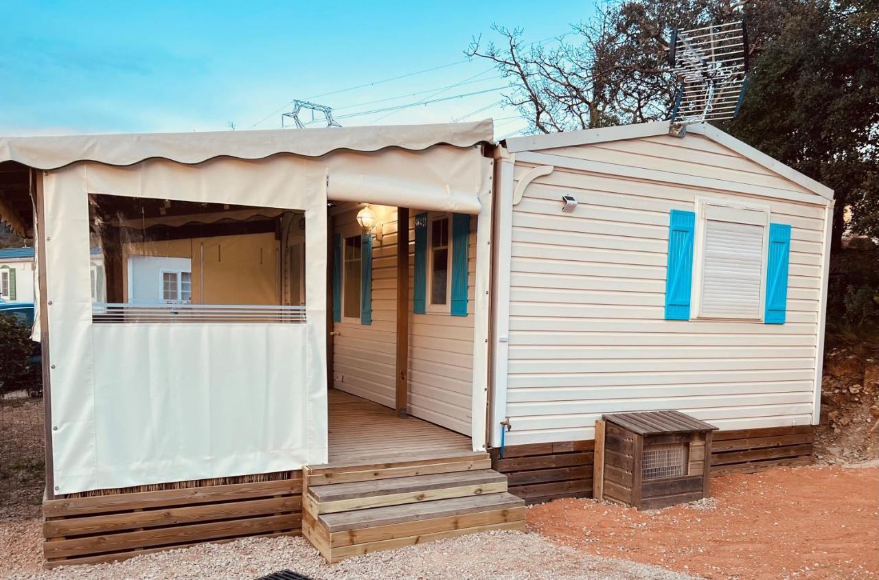Joli Mobil-Home De Vacances, Ideal Pour Les Familles Rocbaron 外观 照片